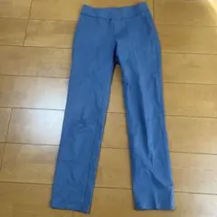7-IDconcept CARREMAN 青いスリムフィットカジュアルパンツ