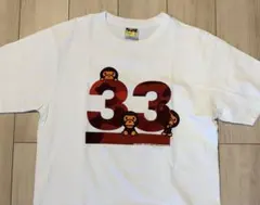 A BATHING APE 33周年記念 Tシャツ ホワイト L エイプ.
