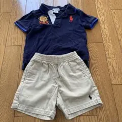 ラルフローレン　パンツとポロシャツセット