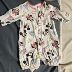 ミッキー・ミニー ロンパース 50-70cm