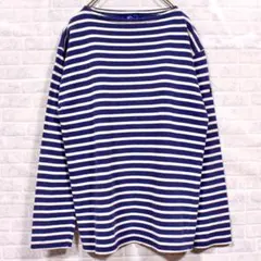 MADISON BLUE ボーダーバスクシャツ　ボードネック　カットソー MADISON BLUE ボーダーバスクシャツ ボードネック カットソー - メルカリ