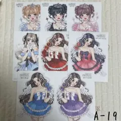 ［A-19 ］韓国作家　人物ステッカー　o1004様　おすそ分け