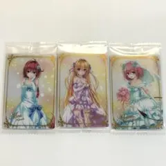 ToLOVEる ウエハース 古手川唯 モモ ナナ ララ レアカード 3枚セット
