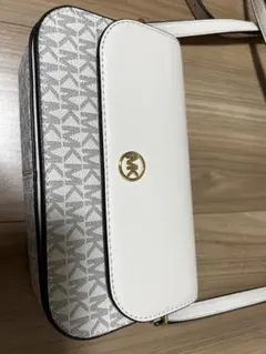 マイケルコース MKモノグラム ショルダーバッグ ホワイト