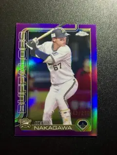 2024 topps npb chrome 隅田知一郎 99枚限定 - メルカリ
