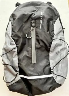 WEST BIKING バックパック ブラック×グレー