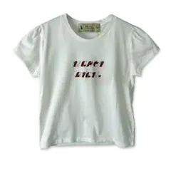 ME&ME COUTURE Tシャツ 半袖 綿100% オフホワイト Fのサムネイル