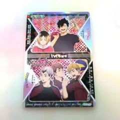 ハイキュー　きゃらくたぶるカードグミ５　カード　ハイレアカード