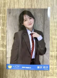 ニアジョイ ≒JOY 藤沢莉子 生写真 アマガミガール チュウ
