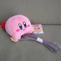 星のカービィ　だきつきポシェット　カービィ (にっこり)