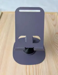 折りたたみ式金属製スマホスタンド f