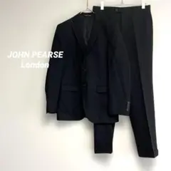ジョンピアース メンズ スーツセットアップ テーラードジャケット スラックス S