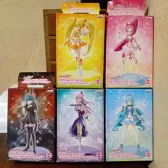 ハートキャッチプリキュア!　DXガールズフィギュア　5個まとめ売り