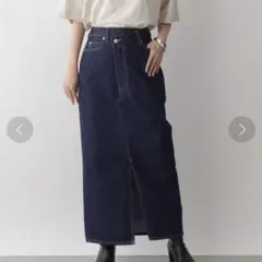 LOWRYSFARM アシメデニムスカート 344663