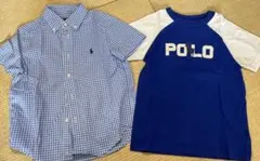 ラルフローレン Tシャツ、シャツ 2点セット 4T