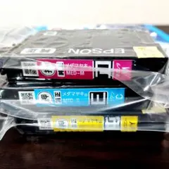 EPSON 純正 インクカートリッジ メダマヤキ 3色セット 新品のサムネイル