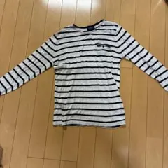 PULL&BEAR 長袖 ボーダーカットソー メンズ