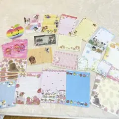 平成 女の子 メモ帳 おすそわけ セット 平成レトロ文具