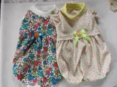 ★M様専用★小花柄のバルーンワンピース2点セット