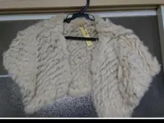 ファーボレロ ラビットファー 結婚式 二次会 パーティー 羽織り