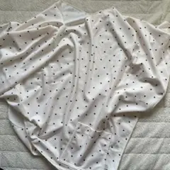 授乳ケープ ホワイト ハート柄　バースデイ