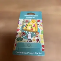 Cartoon cable protector ケーブル保護カバー ピザのサムネイル