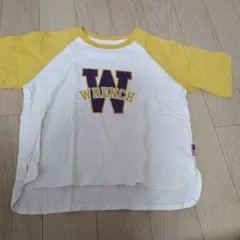 WRENCHロゴ入りラグランTシャツ Mサイズ