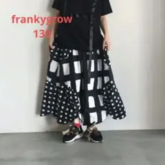 frankygrow フランキーグロウ　ミックスチェック　スカート 130