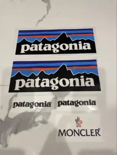 patagonia & MONCLER ステッカーセット