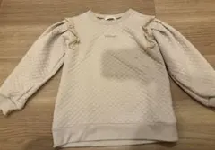 LouLou Ami ベージュ トレーナー 120cm