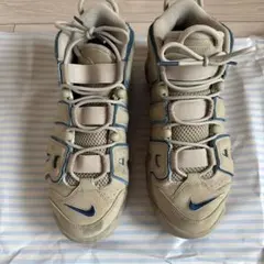 NIKE AIR MORE UPTEMPO ベージュ スニーカー