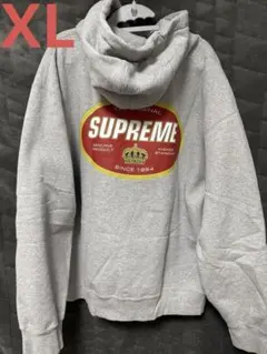 値下げSUPREME グレー パーカー XXL Supreme(シュプリーム) 24AW/Printed Arc Hooded Sweatshirt