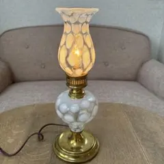 フェントン　ランプスタンド　ヴィンテージ　オパールセント