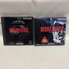 PS1 バイオハザード 1 2 セット