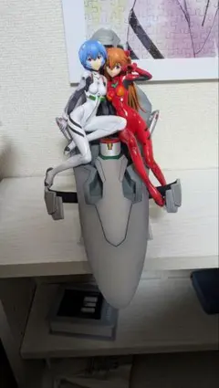 エヴァンゲリオン 綾波レイ　式波アスカラングレー　エントリープラグ　フィギュア