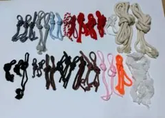 多色紐まとめ売り長短32本