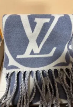 【極美品】ルイヴィトン　マフラー　メダリオン org.jpg