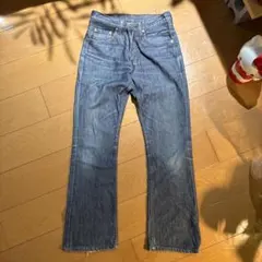 90's 90年代　Levi's 550 インディゴブルー　フレア　ジーンズ
