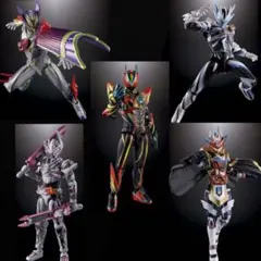 装動 仮面ライダーゼッツ、ガッチャード AGT5 Feat.　AB全10種セットのサムネイル
