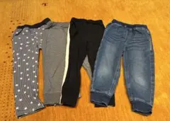 100サイズ ボトムス4点セット