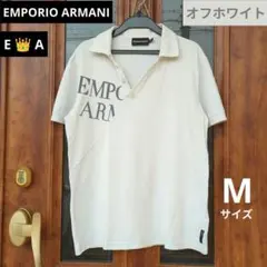 【EMPORIO ARMANI】ポロシャツ/オフホワイト/Mサイズのサムネイル