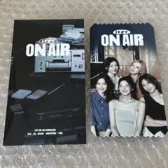 ITZY ON AIR 入場記念特典 チケット