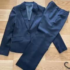 ESPRITMUR ネイビー　ウォッシャブル　ストレッチパンツスーツ　9号