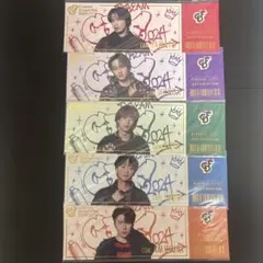 Creator Dream Fes 2024 コムドット サイン入り5枚セット