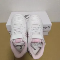 Saucony ホワイト/ピンク スニーカー　18センチ