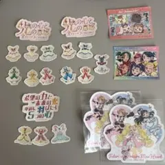 プリキュア　一番くじ　ステッカー　セット