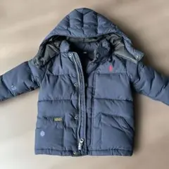 Ralph Lauren フード付きダウンジャケット ネイビー