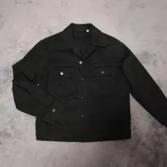 絶版UNIQLO U ブラックジャケット メンズ Gジャン