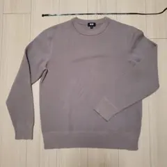 UNIQLOクルーネックM　ミラノリブニット