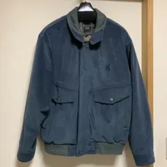 Tauzend スウェード　ジャケット 深緑 ダークグリーン